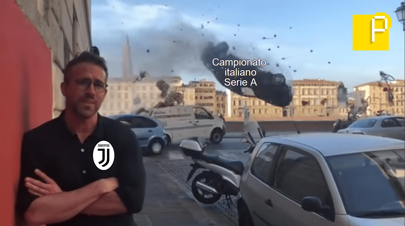 Sui social della Juve va in scena la partita fantasma