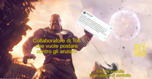 Toti e l'arte dello scaricabarile